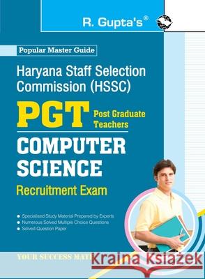 Haryana Staff Selection Commission (HSSC): PGT Computer Science Recruitmet Exam Guide Rph Editorial Board 9789389480023 Ramesh Publishing House