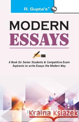 Modern Essays Rph Editorial Board                      H. S. Bhatia 9789389480221 Ramesh Publishing House