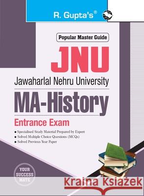 Jnu: MA-HISTORY Entrance Exam Guide Rph Editorial Board 9789389480481 Ramesh Publishing House