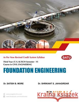 Foundation Engineering Shrikants D 9789389686517 Nirali Prakashan