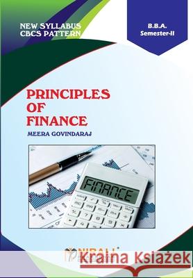 Principles of Finance Meera Govindaraj   9789389686951