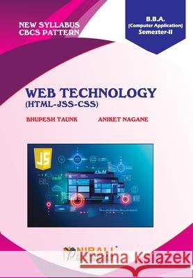 Web Technology (Html--Jss--Css) Bhupesh M 9789389686968