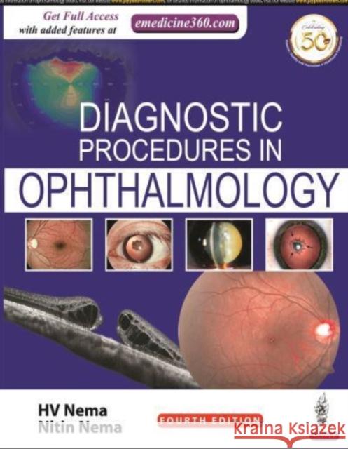 Diagnostic Procedures in Ophthalmology HV Nema Nitin Nema  9789389776997