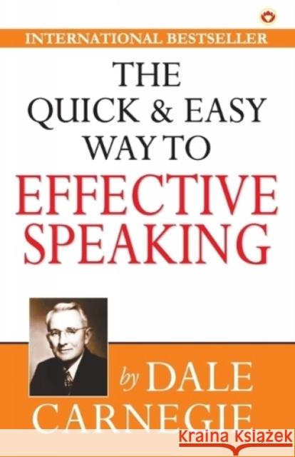 The Quick & Easy Way to Effective Speaking Dale Carnegie 9789389807950 Diamond Pocket Books