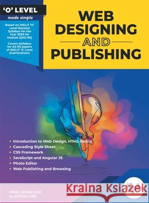 Web Designing and Publishing Satish Pro 9789389845747 Bpb Publications