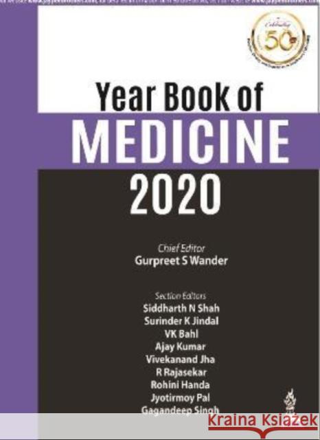 Yearbook of Medicine 2020 GS Wander   9789390020683 Jaypee Brothers Medical Publishers