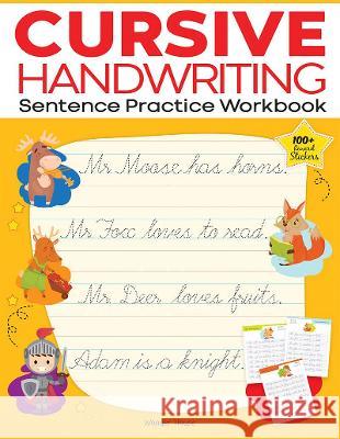 Cursive Handwriting: Sentence: Practice Workbook for Children Wonder House Books 9789390183791 Wonder House Books