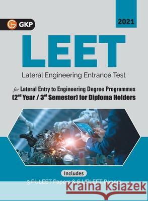 LEET (Lateral Engineering Entrance Test) 2021 - Guide Gkp 9789390187768 Gk Publications