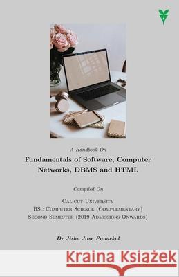 A Handbook on Fundamentals of Software, Computer Net Dr Jisha Jose 9789390429967