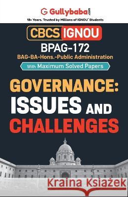 BPAG-172 Governance: Issues and Challenges Panel Gullybaba Com   9789390479153 Gullybaba Publishing House Pvt Ltd