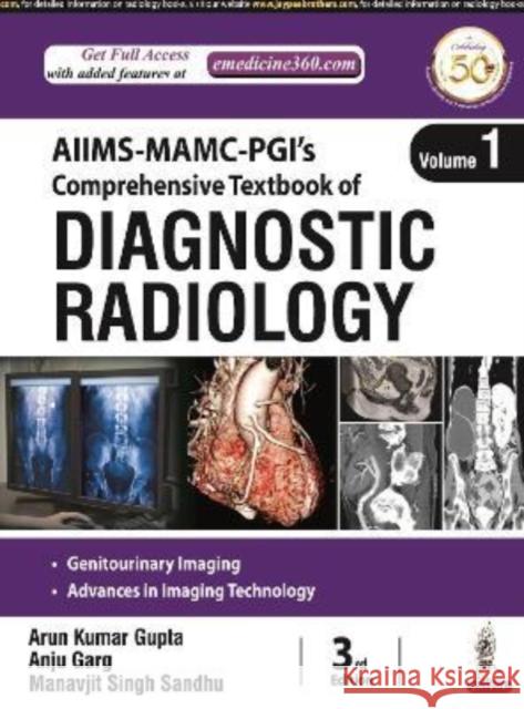 Comprehensive Textbook of Diagnostic Radiology: Four Volume Set Arun Kumar Gupta Anju Garg Manavjit Singh Sandhu 9789390595556