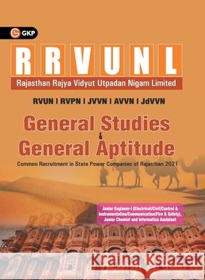 Rajasthan RVUNL 2021: General Studies & General Aptitude G K Publications (P) Ltd 9789390820078 Gk Publications