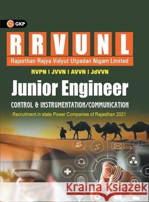 Rajasthan RVUNL 2021: Junior Engineer - Control & Instrumentation/ Communication G K Publications (P) Ltd 9789390820313 Gk Publications