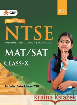 Ntse 2020-21 Class 10th (Mat + Sat) Guide G K Publications (P) Ltd 9789391061067 G. K. Publications