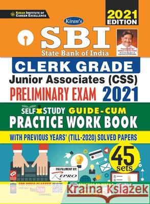 SBI Clerk-PWB-English-2021 (47 Sets) Unknown 9789391062255