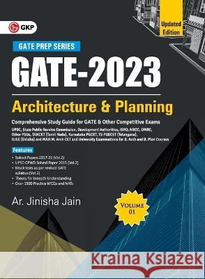 Gate 2023: Architecture & Planning Vol 1 - Guide by GKP G K Publications (P) Ltd 9789394168428 CL Educate Limited