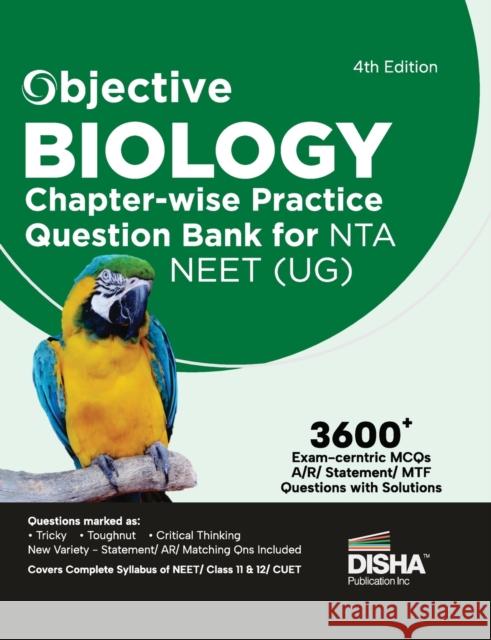 Objective Chapterwise MCQS Biology Disha Experts 9789395761406 Disha Publication