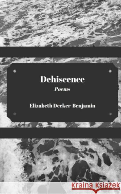 Dehiscence Elizabeth Decker-Benjamin   9789395969468 Libresco Feeds Private Limited