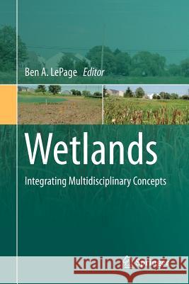 Wetlands: Integrating Multidisciplinary Concepts Ben A. LePage 9789400705500 Springer