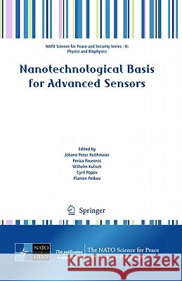 Nanotechnological Basis for Advanced Sensors Johann Reithmaier Perica Paunovic Wilhelm Kulisch 9789400709027