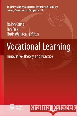 Vocational Learning: Innovative Theory and Practice Catts, Ralph 9789400738089 Springer