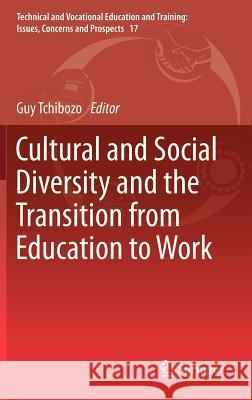 Cultural and Social Diversity and the Transition from Education to Work Guy Tchibozo 9789400751064 Springer