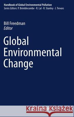 Global Environmental Change Bill Freedman 9789400757837 0