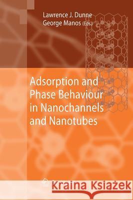 Adsorption and Phase Behaviour in Nanochannels and Nanotubes Lawrence J. Dunne George Manos 9789400779938 Springer