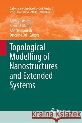 Topological Modelling of Nanostructures and Extended Systems Ali Reza Ashrafi Franco Cataldo Ali Iranmanesh 9789400793873 Springer