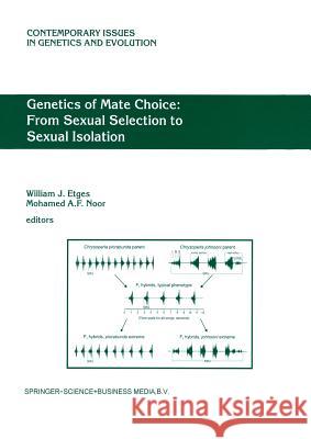 Genetics of Mate Choice: From Sexual Selection to Sexual Isolation W. J. Etges M. a. Noor 9789401039581 Springer