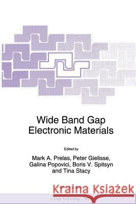 Wide Band Gap Electronic Materials Mark a. Prelas                           Peter Gielisse                           Galina Popovici 9789401040785 Springer