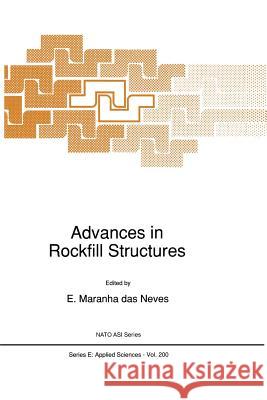 Advances in Rockfill Structures E. Maranh 9789401054140 Springer