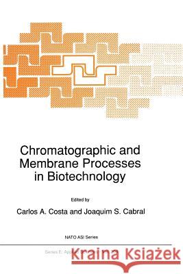 Chromatographic and Membrane Processes in Biotechnology C. a. Costa Joaquim S Joaquim S. Cabral 9789401055352 Springer
