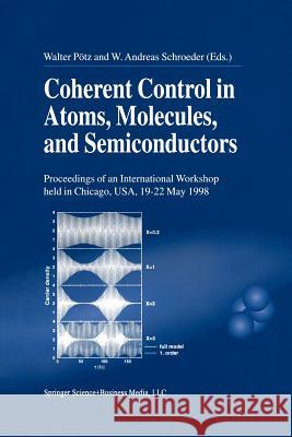 Coherent Control in Atoms, Molecules, and Semiconductors Walter Potz W. Andreas Schroeder 9789401059329
