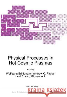 Physical Processes in Hot Cosmic Plasmas W. Brinkmann A. C. Fabian Franco Giovannelli 9789401067324 Springer