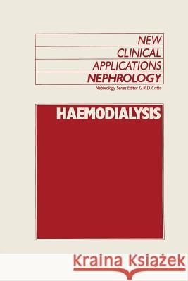 Haemodialysis G. R. Catto 9789401070584