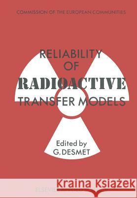 Reliability of Radioactive Transfer Models G. Desmet 9789401071109