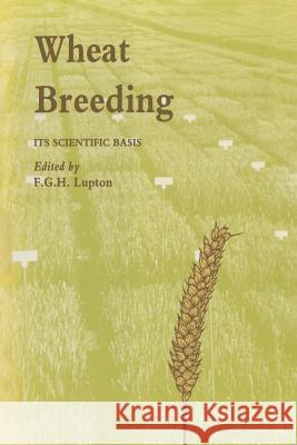 Wheat Breeding: Its Scientific Basis Lupton, F. 9789401079082