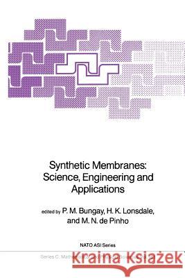 Synthetic Membranes:: Science, Engineering and Applications Bungay, P. M. 9789401085960 Springer