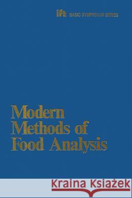 Modern Methods of Food Analysis K. K. Stewart John R. Whitaker 9789401173810