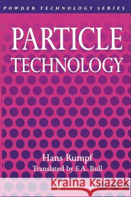 Particle Technology Hans Rumpf 9789401179461 Springer