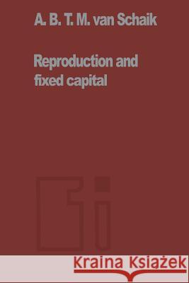 Reproduction and Fixed Capital Schaik, A. B. T. M. Van 9789401179720 Springer