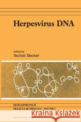 Herpesvirus DNA: Recent Studies on the Organization of Viral Genomes, Mrna Transcription, DNA Replication, Defective Dna, and Viral DNA Becker, Yechiel 9789401568999 Springer