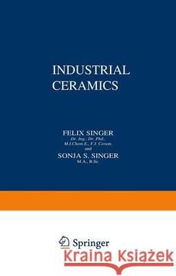 Industrial Ceramics Singer, F. 9789401752596