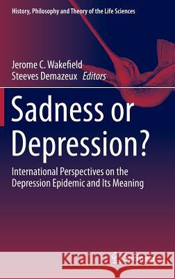 Sadness or Depression?: International Perspectives on the Depression Epidemic and Its Meaning Wakefield, Jerome C. 9789401774215