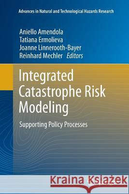 Integrated Catastrophe Risk Modeling: Supporting Policy Processes Amendola, Aniello 9789401784986 Springer
