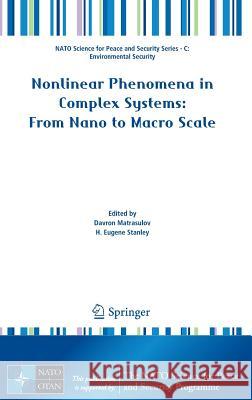 Nonlinear Phenomena in Complex Systems: From Nano to Macro Scale Davron Matrasulov Eugene Stanley H. Eugene Stanley 9789401787031 Springer