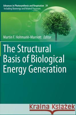 The Structural Basis of Biological Energy Generation Martin F. Hohmann-Marriott 9789401787413