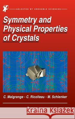 Symmetry and Physical Properties of Crystals Cécile Malgrange, Christian Ricolleau, Michel Schlenker 9789401789929 Springer