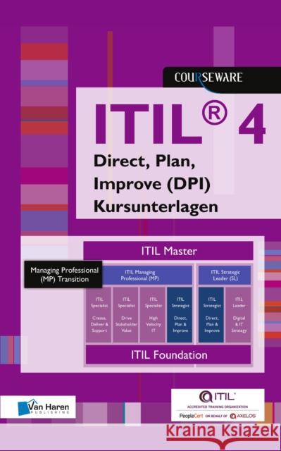 Itil 4 Direct, Plan, Improve Kursunterlagen - Deutsch Van Haren Publishing 9789401807463 Van Haren Publishing